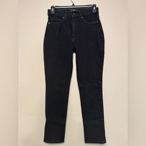 Banana Republic Black Slim Straight Jeans